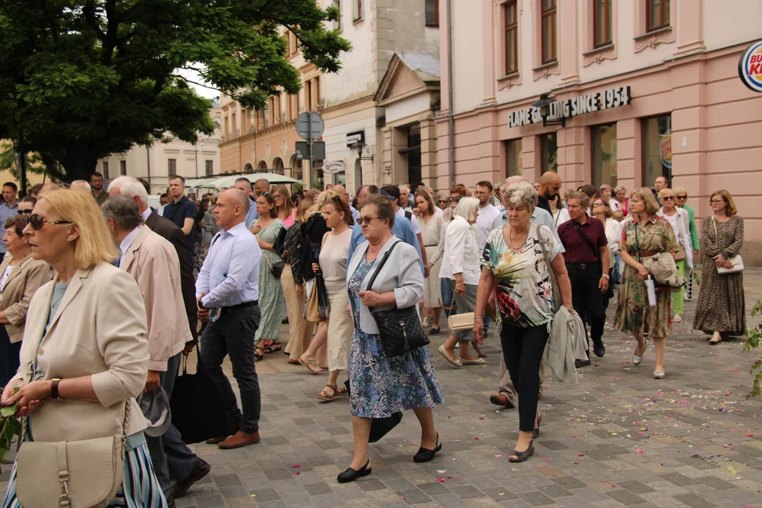 Procesja Bożego Ciała w archikatedrze lubelskiej