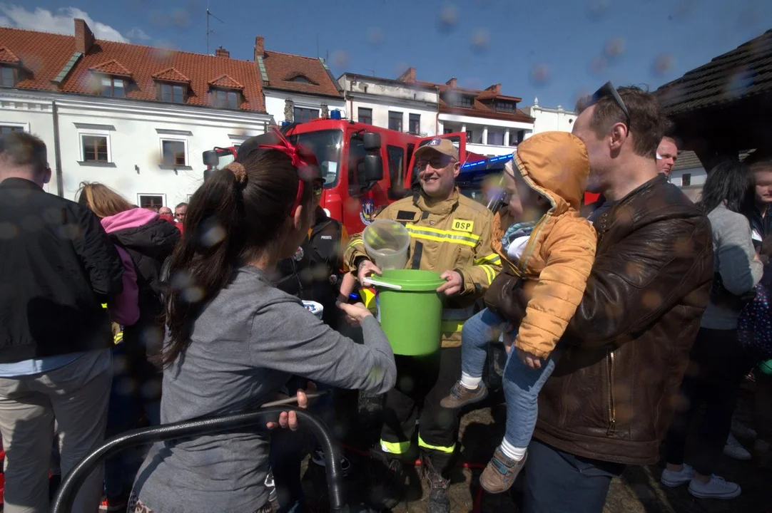 Strażacki lany poniedziałek w Kazimierzu Dolnym