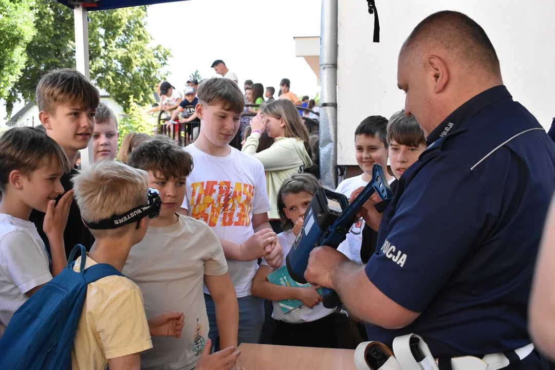 Akcja Bezpieczne wakacje w SP w Końskowoli