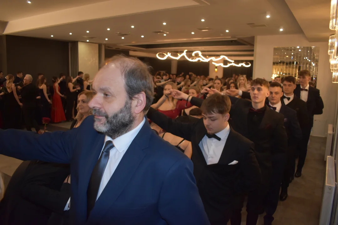 Polonez maturzystów ZST w Puławach