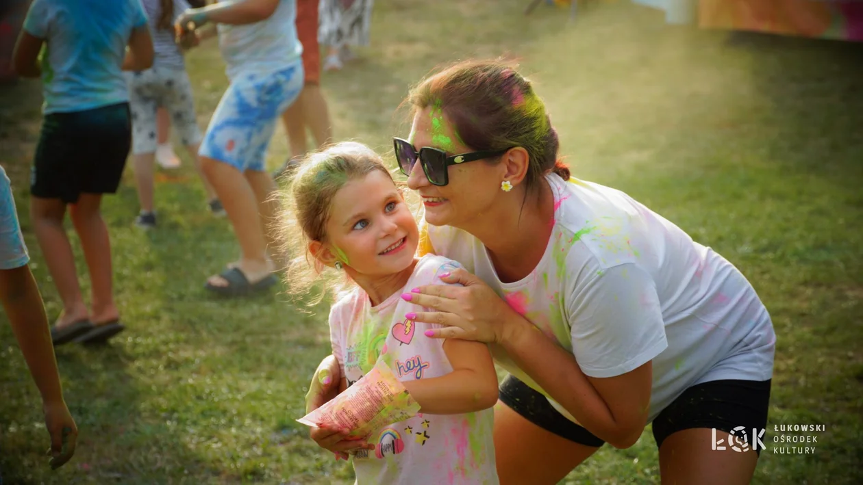 Festiwal Balonów, Baniek Mydlanych i Kolorów w Parku Miejskim w Łukowie