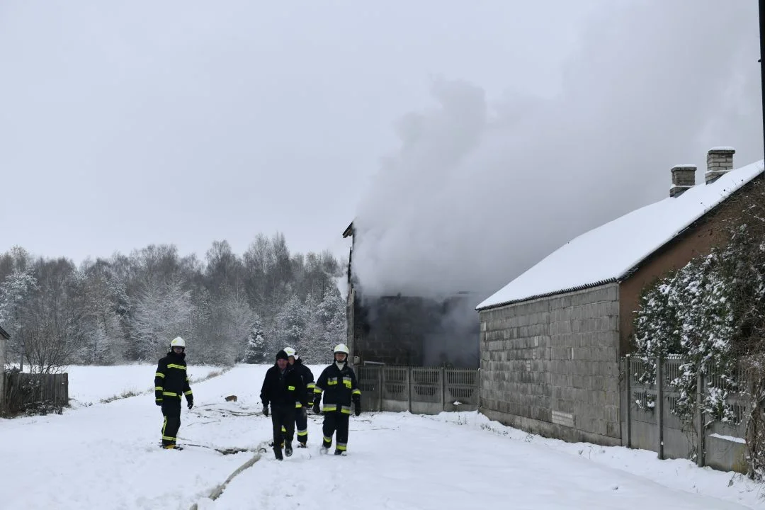 Pożar w Wólce Świątkowej