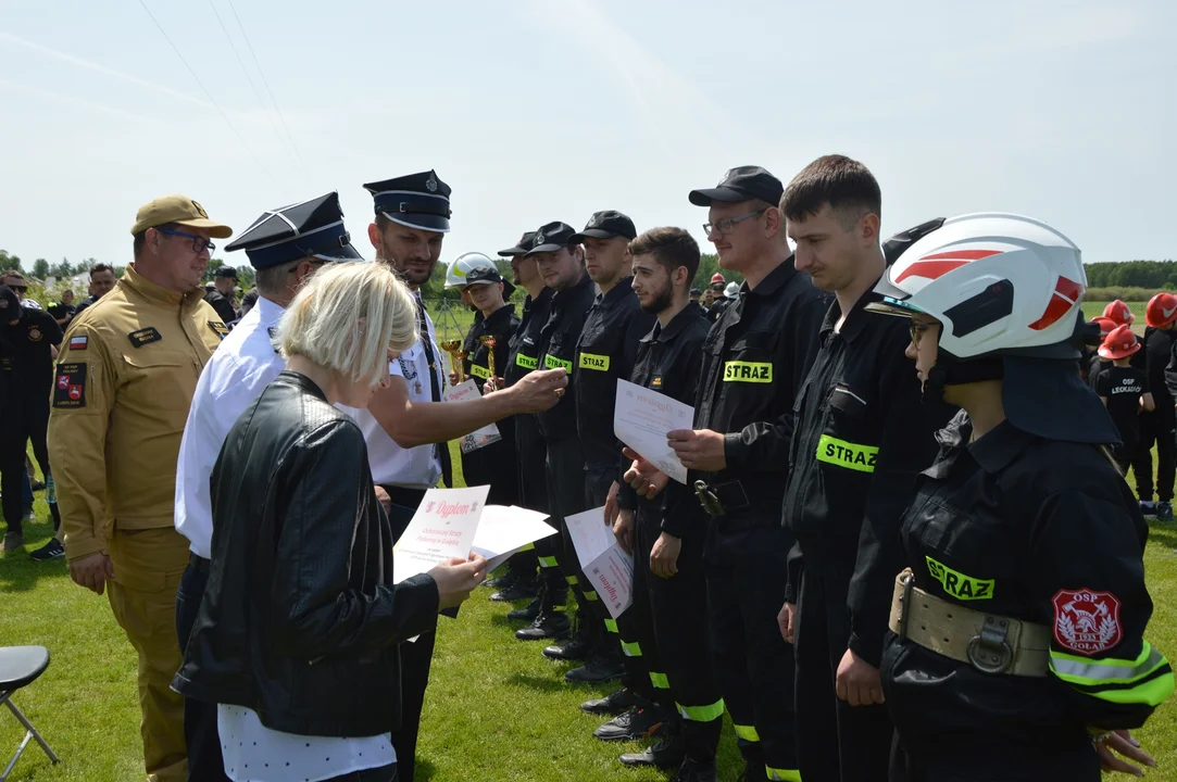 Gminne zawody strażackie w Leokadiowie