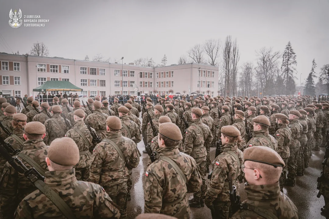 Lubelscy terytorialsi mają nowych żołnierzy. Ponad 120 osób złożyło przysięgę wojskową