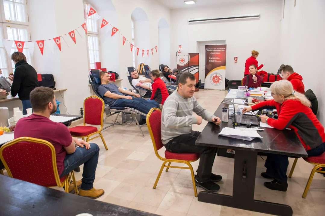 Oddali krew, dali nadzieję. Akcja krwiodawstwa w Pałacu Potockich za nami - Zdjęcie główne