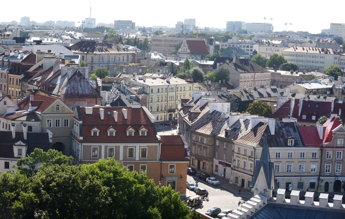 Lublin z lotu ptaka. Miasto Inspiracji jeszcze piękniejsze [ZDJĘCIA] - Zdjęcie główne