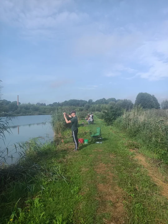 Rywalizowali z wędką na koniec wakacji