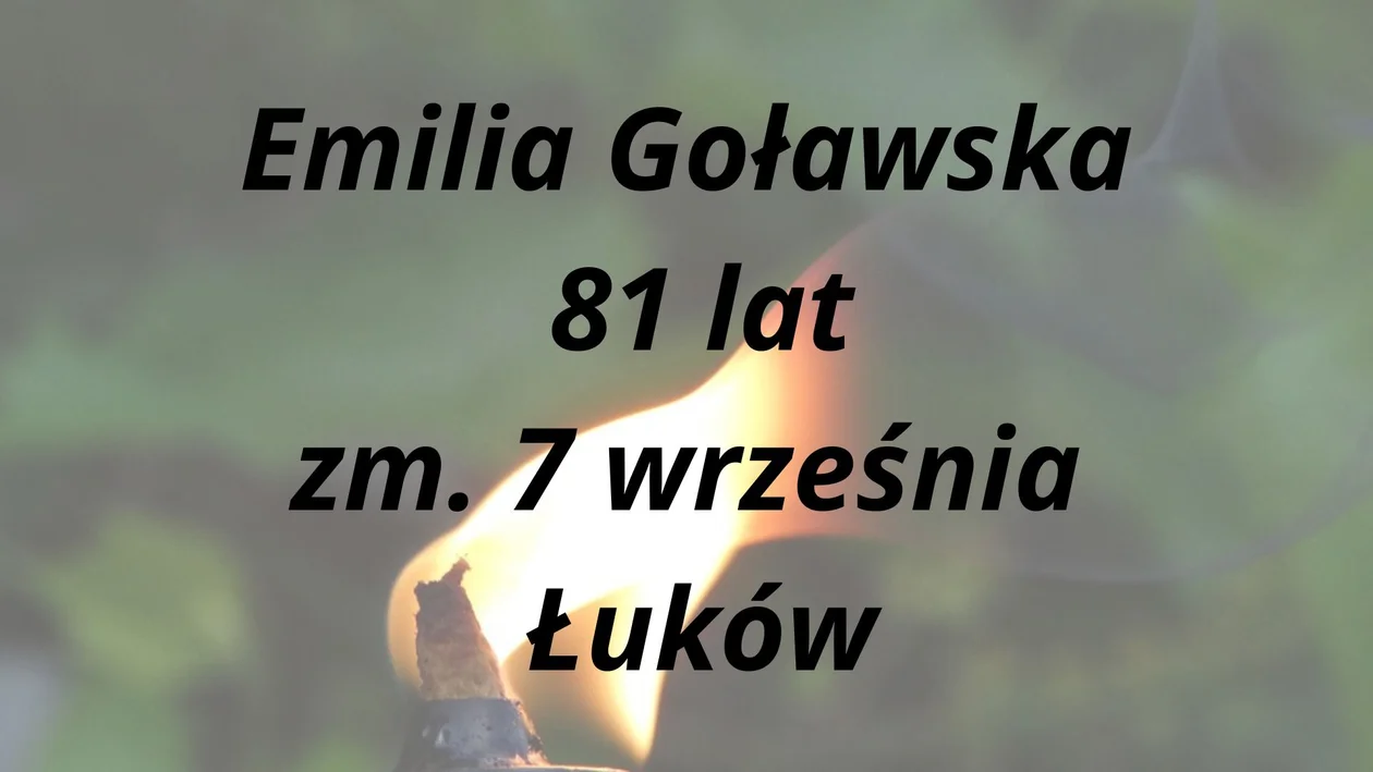 Nekrologi Łuków