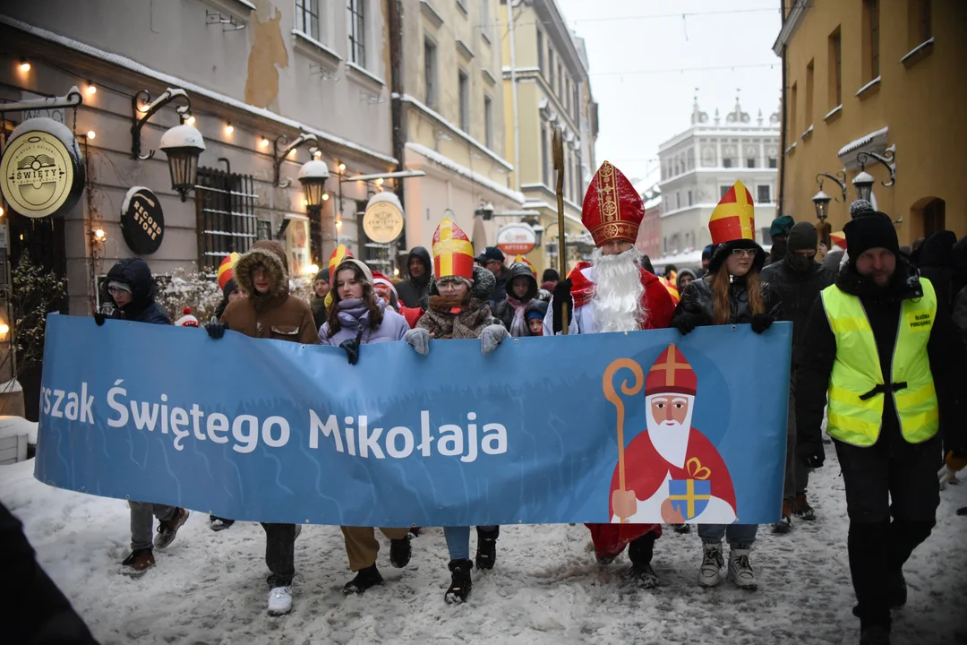 Orszak Świętego Mikołaja w Lublinie [ZDJĘCIA] - Zdjęcie główne