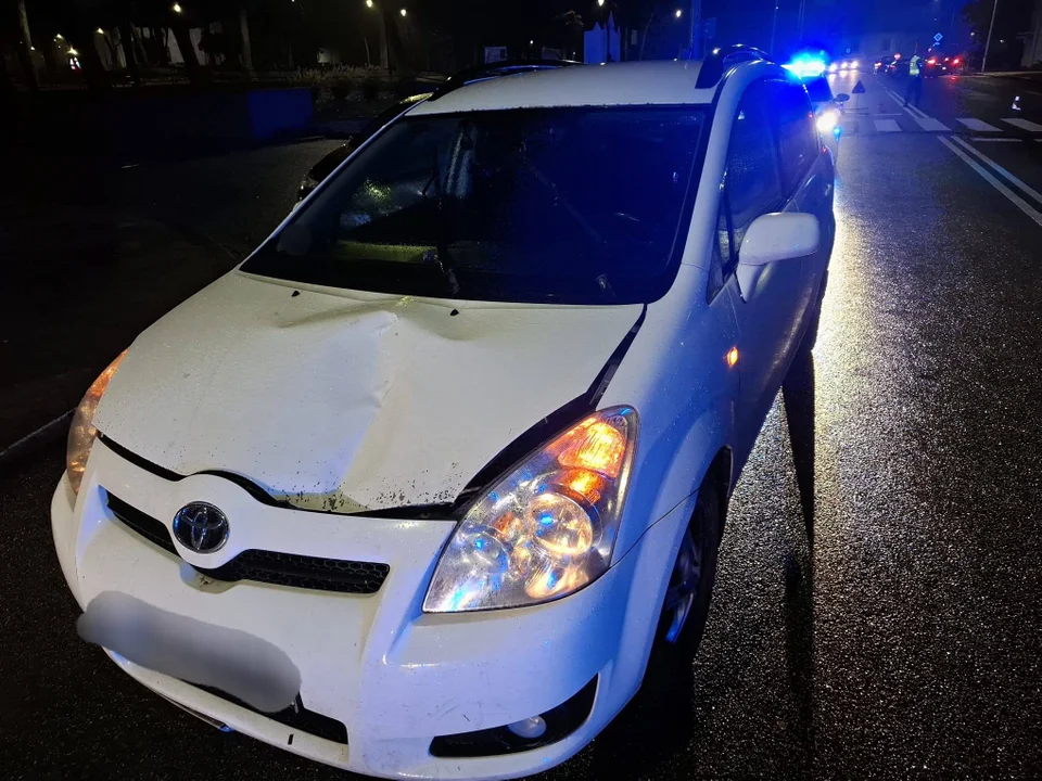 Ryki: Osobówka potrąciła pieszą w pobliżu dworca