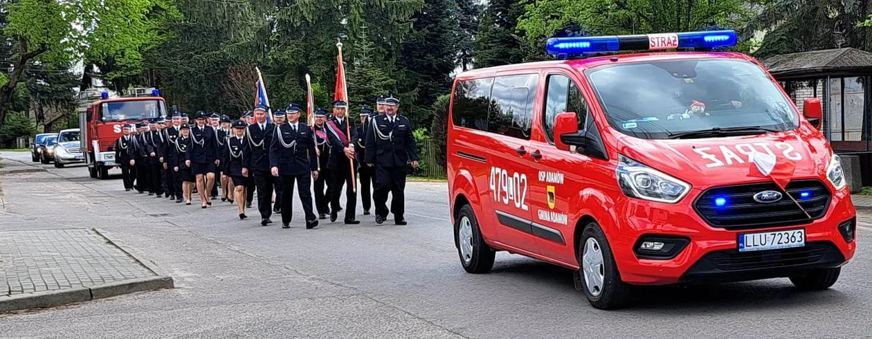 Obchody Dnia Strażaka w gminie Adamów (zdjęcia) Podziękowania za trud i poświęcenie