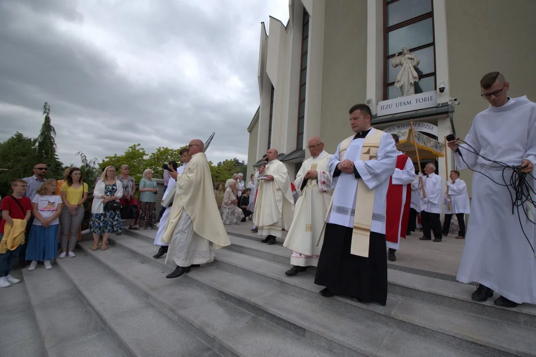 Procesja  Bożego Ciała w Puławach