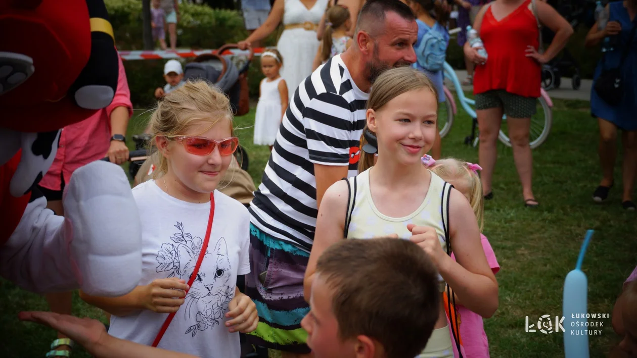 Festiwal Balonów, Baniek Mydlanych i Kolorów w Parku Miejskim w Łukowie