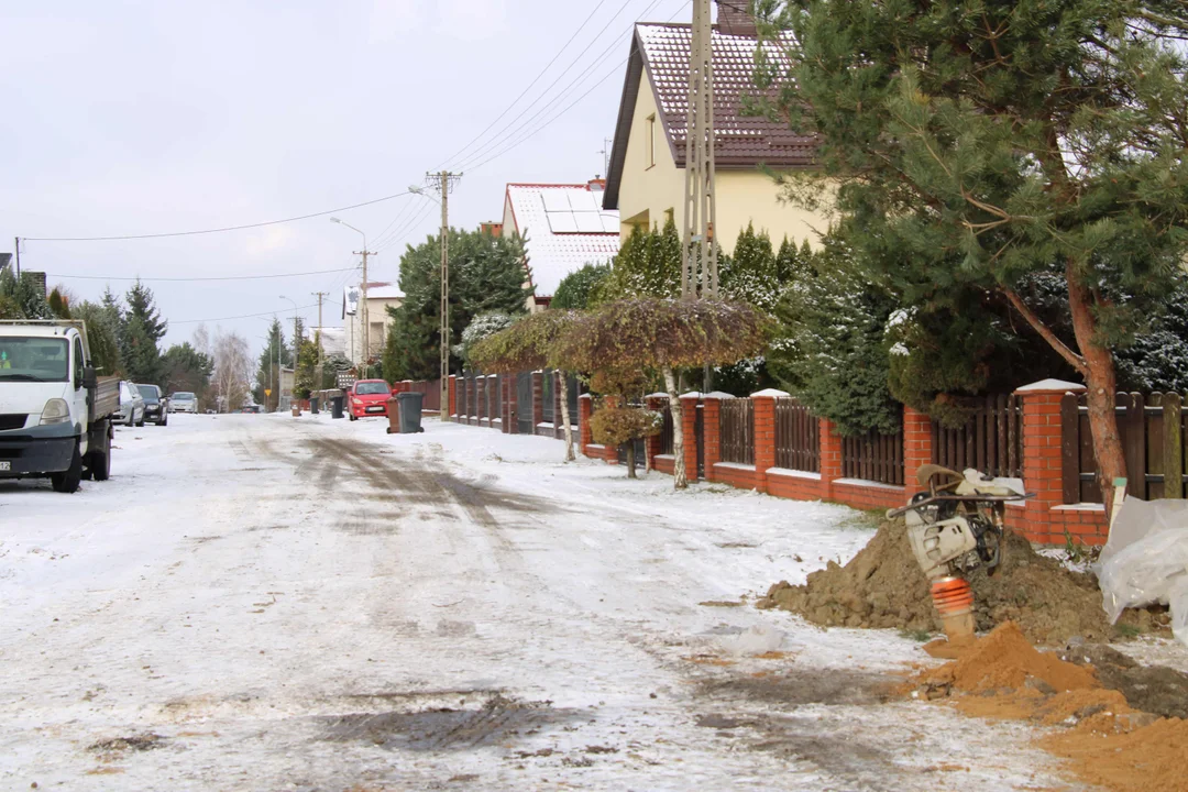 Remont ul. Królik w Łukowie