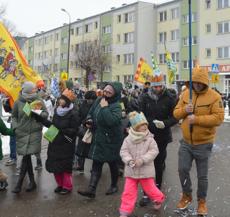 Wędrowaliśmy z Trzema Królami po ulicach Łukowa