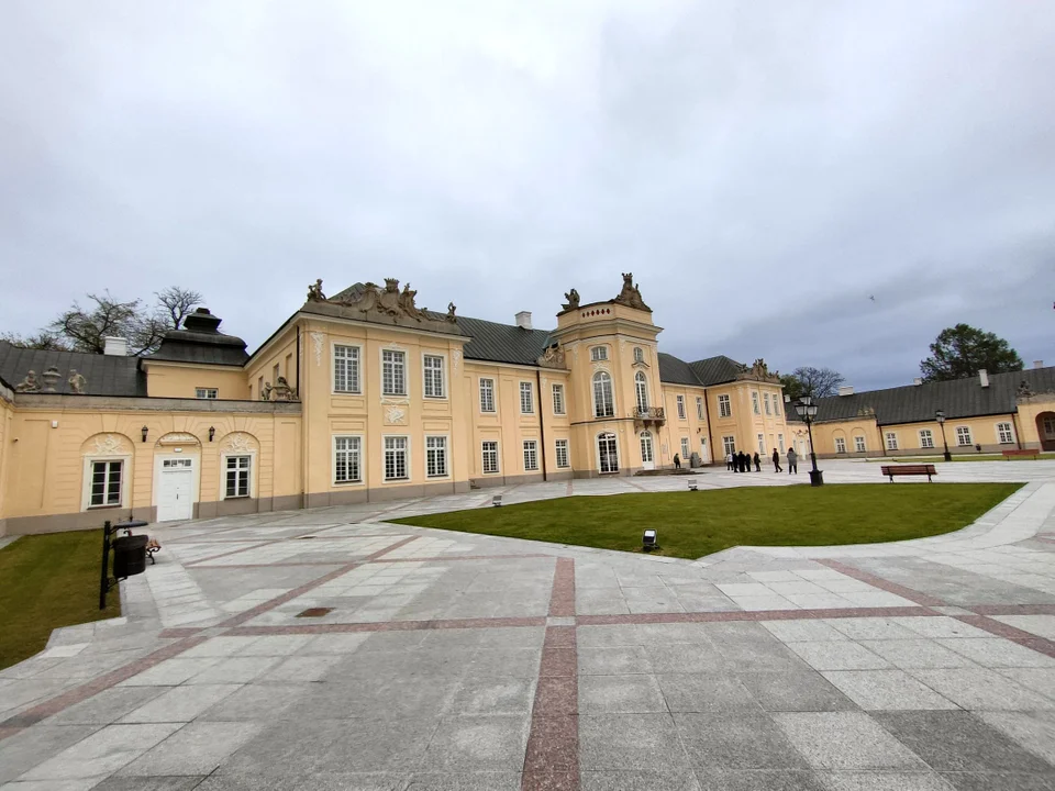 Pałac Potockich  w Radzyniu Podlaskim po renowacji