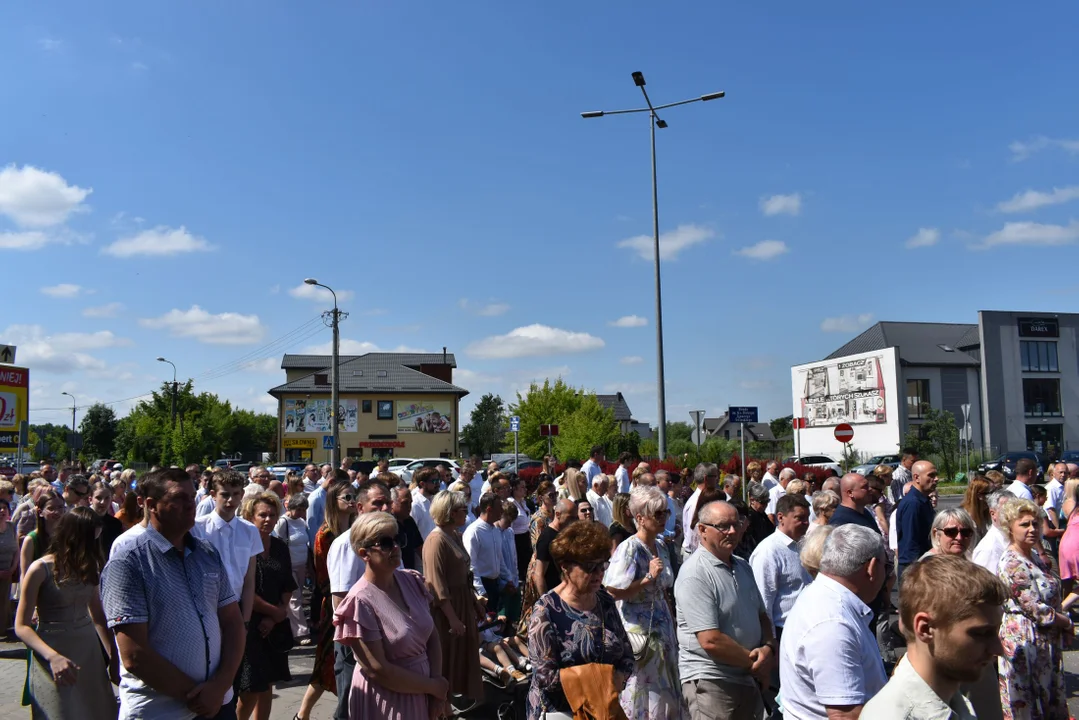 Święto Bożego Ciała w parafii Matki Kościoła w Łukowie