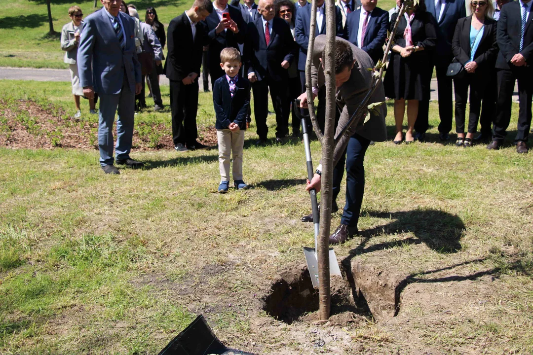 Otwarcie skweru im. Izabelli Sierakowskiej w Lublinie