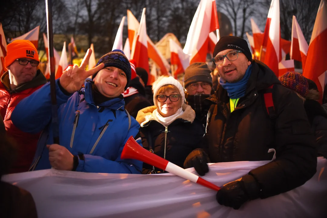 "Protest Wolnych Ludzi" w Warszawie [GALERIA]