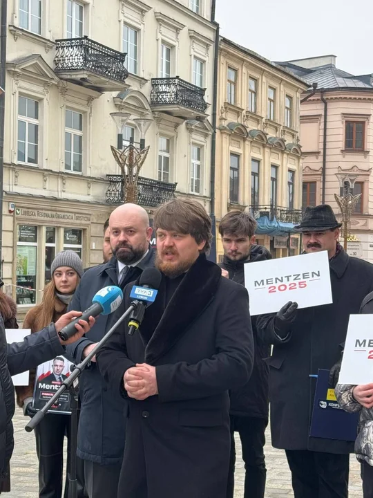 Wybory prezydenckie: Lubelska Konfederacja zbiera podpisy dla Metzena. Bartłomiej Pejo: Wspólnie zadbajmy o lepszą Polskę