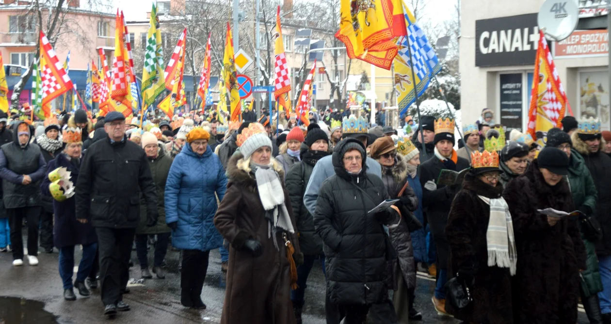 Wędrowaliśmy z Trzema Królami po ulicach Łukowa