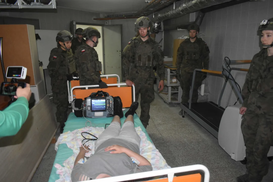 Lublin: Podziemny szpital i pomoc w razie kryzysu. Niecodzienna symulacja w tunelach
