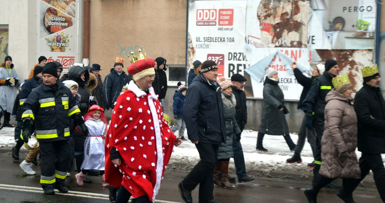 Wędrowaliśmy z Trzema Królami po ulicach Łukowa