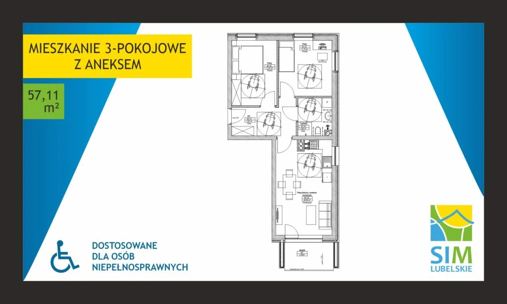 Bloki SIM Lubelskie w Łukowie
