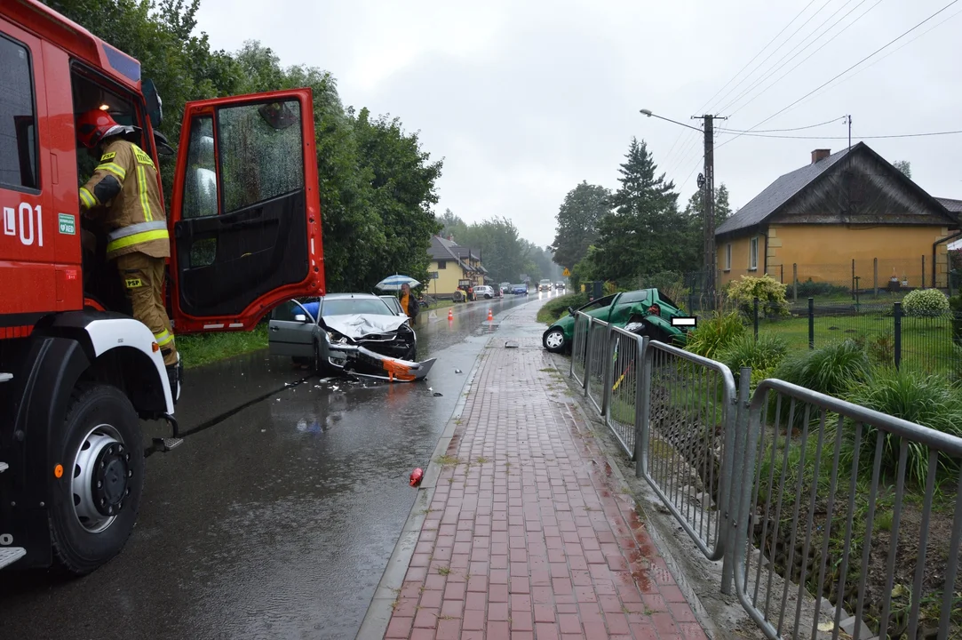 Wypadek drogowy w Ratoszynie Pierwszym