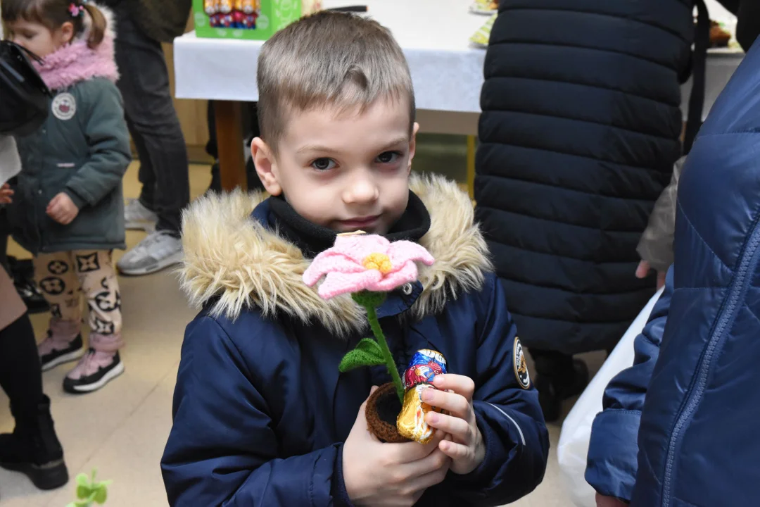 Piękne ozdoby wielkanocne na kiermaszu w Anielinie