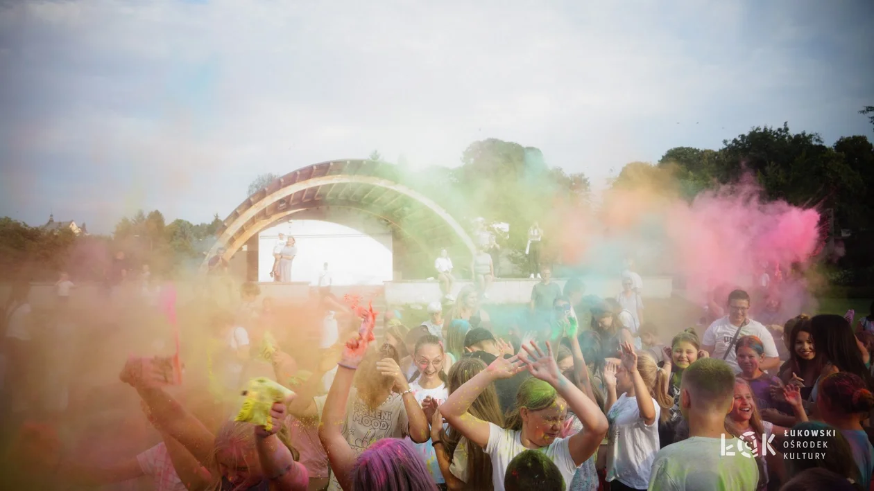 Festiwal Balonów, Baniek Mydlanych i Kolorów w Parku Miejskim w Łukowie