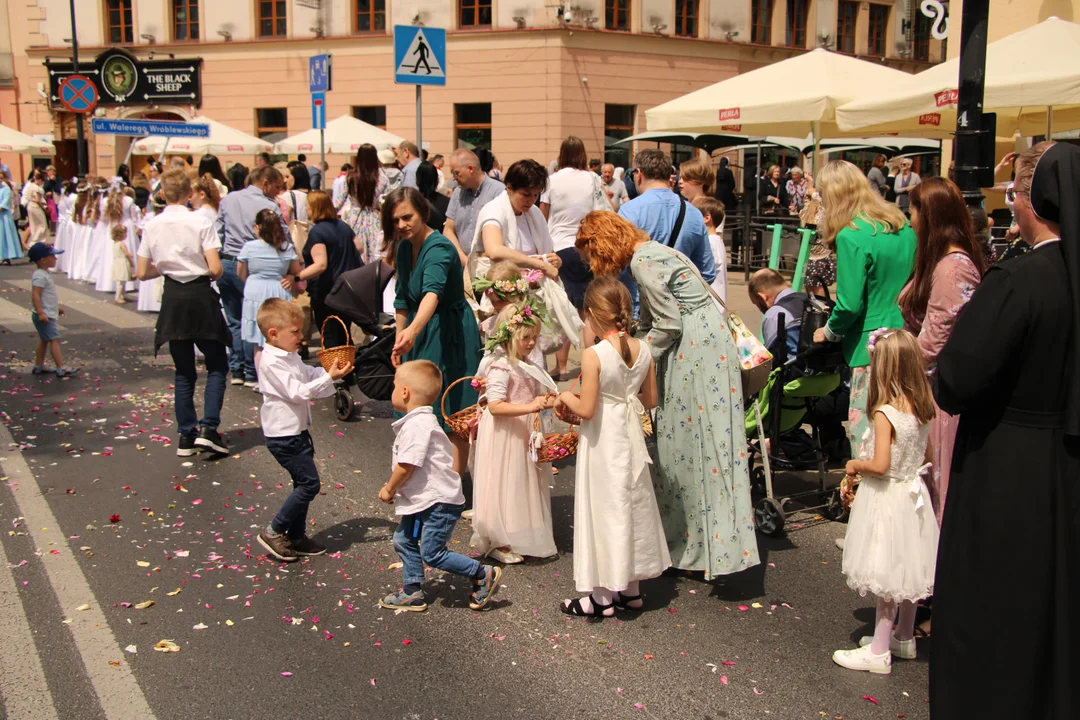 Procesja Bożego Ciała w archikatedrze lubelskiej