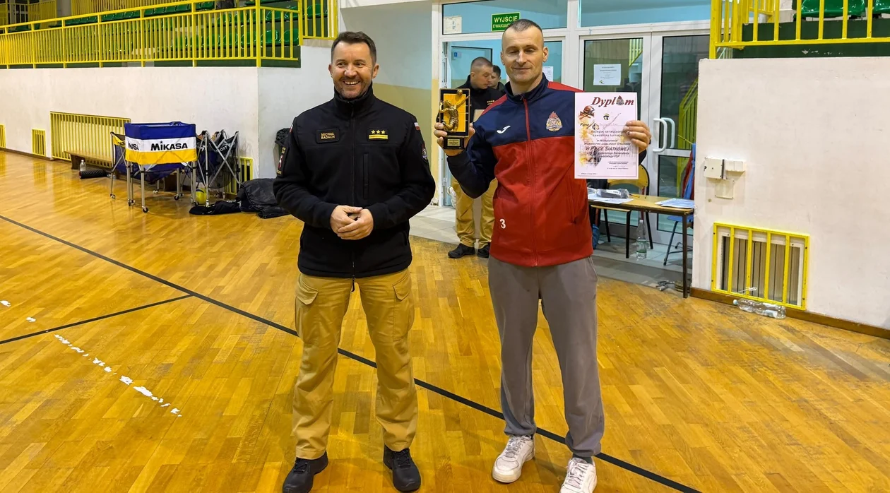 Strażak z Zamościa najlepszy w całym regionie! - Zdjęcie główne