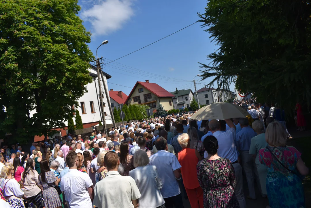 Święto Bożego Ciała w parafii Matki Kościoła w Łukowie