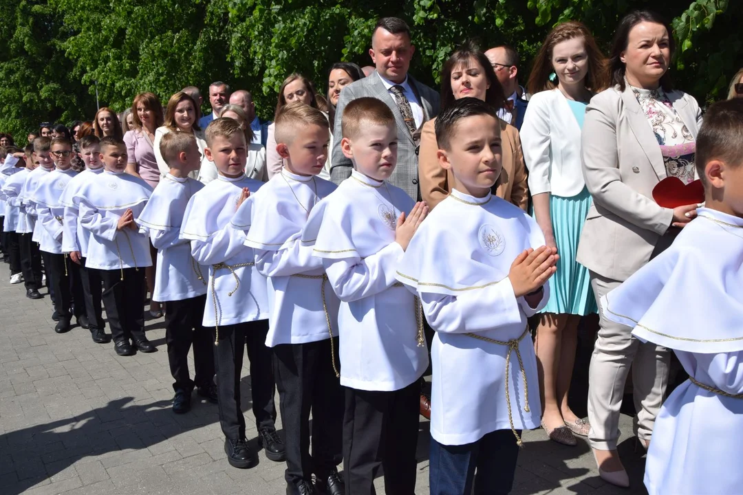 Pierwsza komunia u św. Józefa w Łęcznej