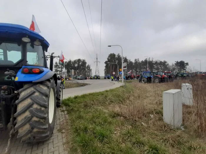 W czasie strajku rolników trasa Lublin – Łęczna jest przejezdna. Ale obwodnicą nie pojedziesz