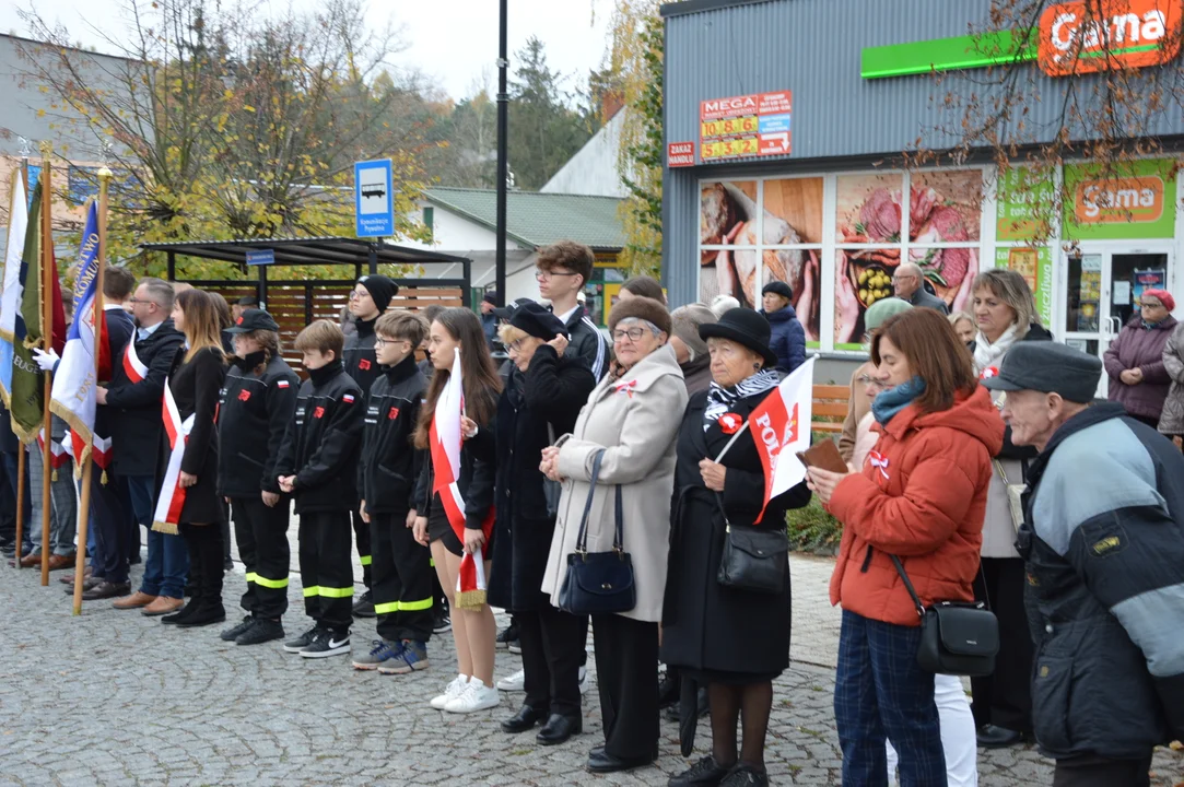 Obchody 105. rocznicy odzyskania niepodległości w Poniatowej