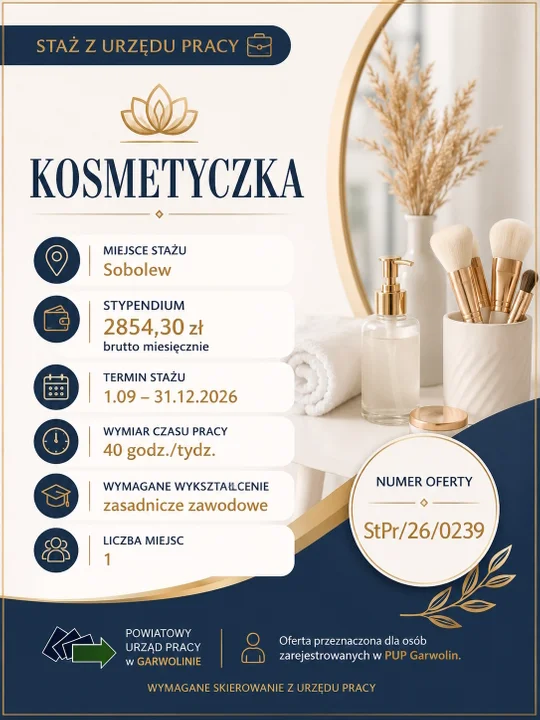 Nowe staże w powiecie garwolińskim. PUP opublikował ponad 20 ofert. Sprawdź, czy jest coś dla Ciebie