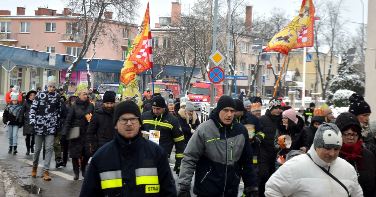 Wędrowaliśmy z Trzema Królami po ulicach Łukowa