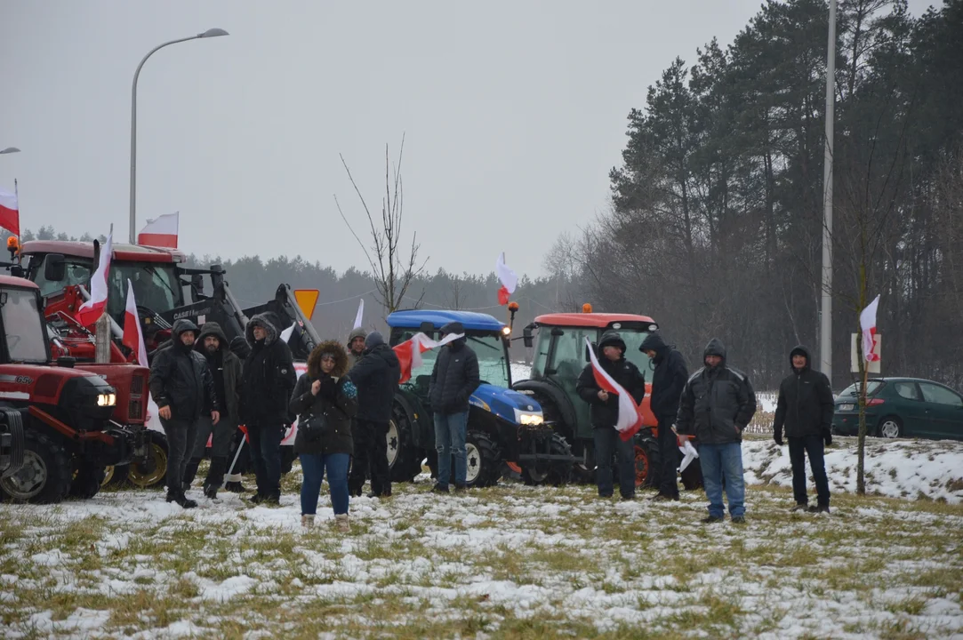 Protest rolników w Chodlu