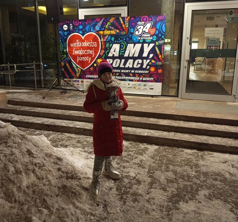 Rekorodwa zbiorka WOŚP w Biłgoraju - Iza Karczewska