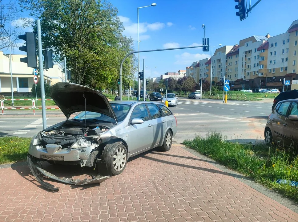 Kolizja przy ul. Lubelskiej w Puławach