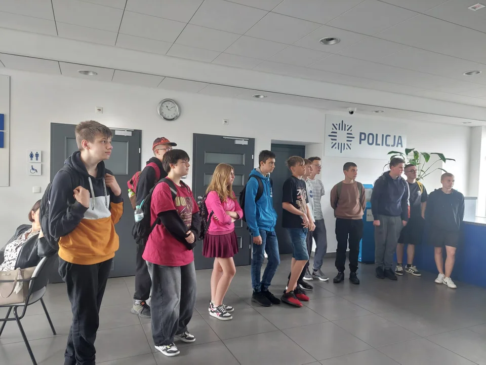 wycieczka uczniów z gminy Ułęż