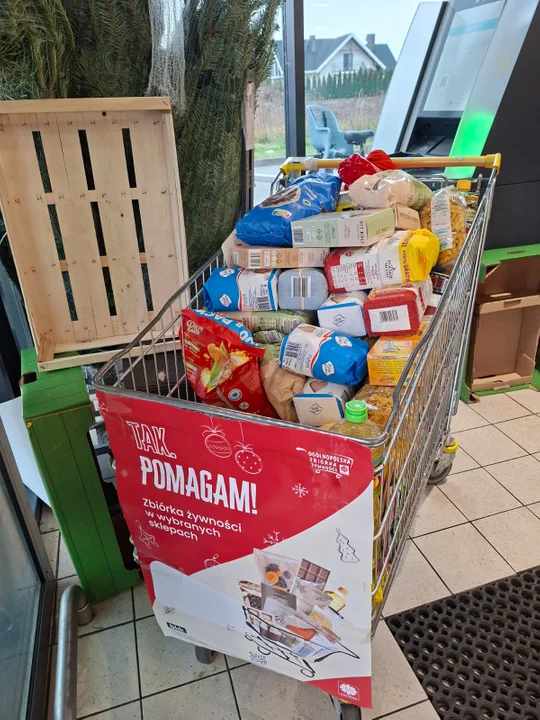Zbiórka żywności w Stoczku