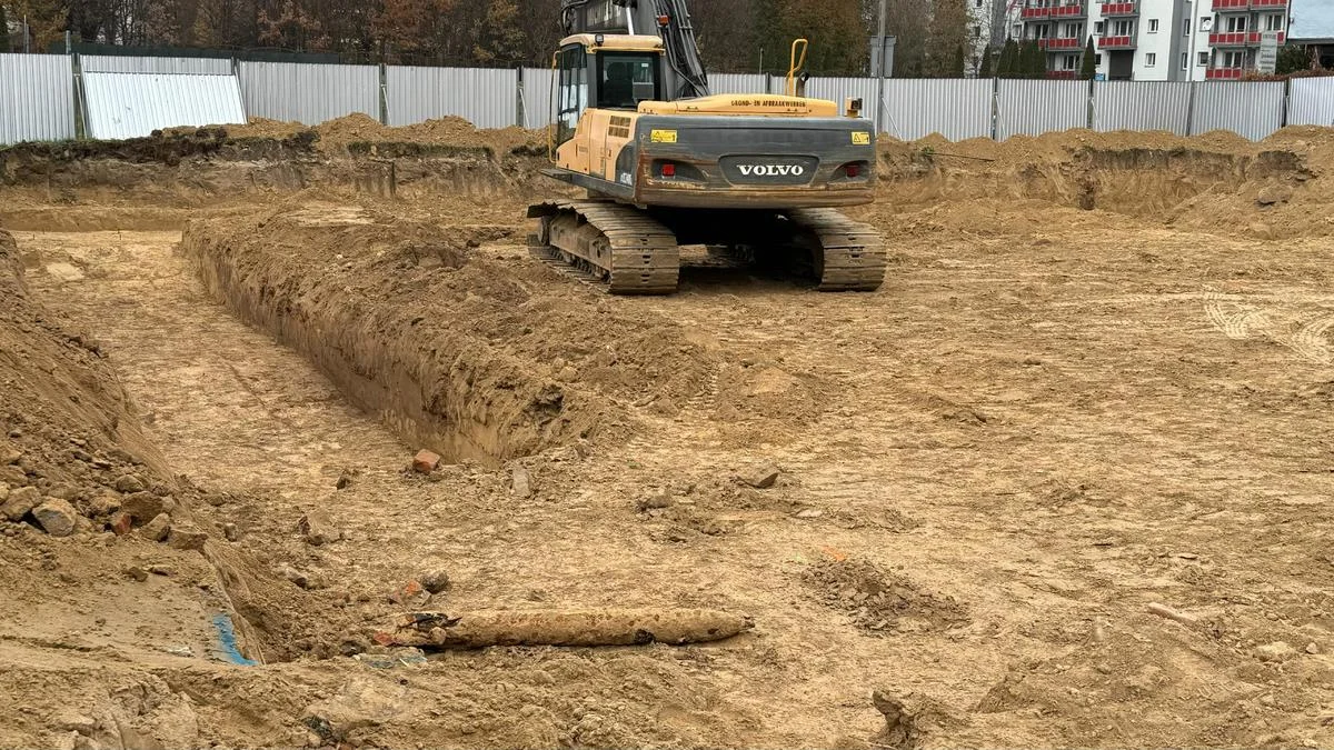 Lublin: Niewybuch przy ul. Walecznych. Saperzy już go wywieźli, ewakuowani mieszkańcy wrócą do domów