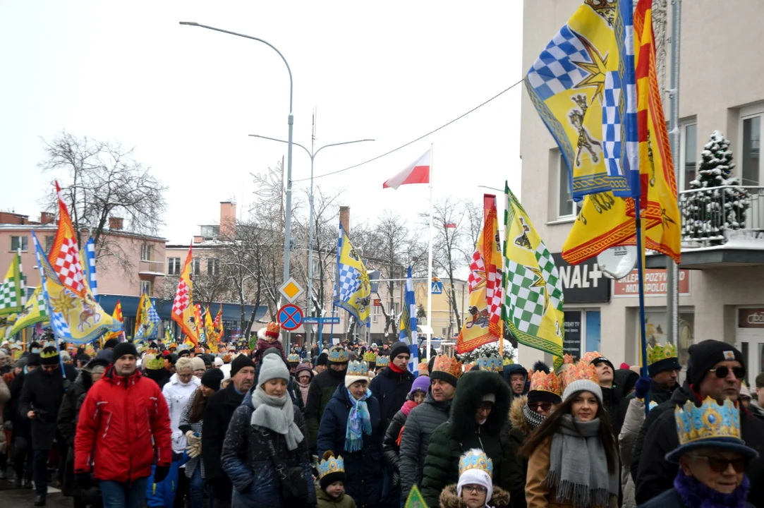 Wędrowaliśmy z Trzema Królami po ulicach Łukowa