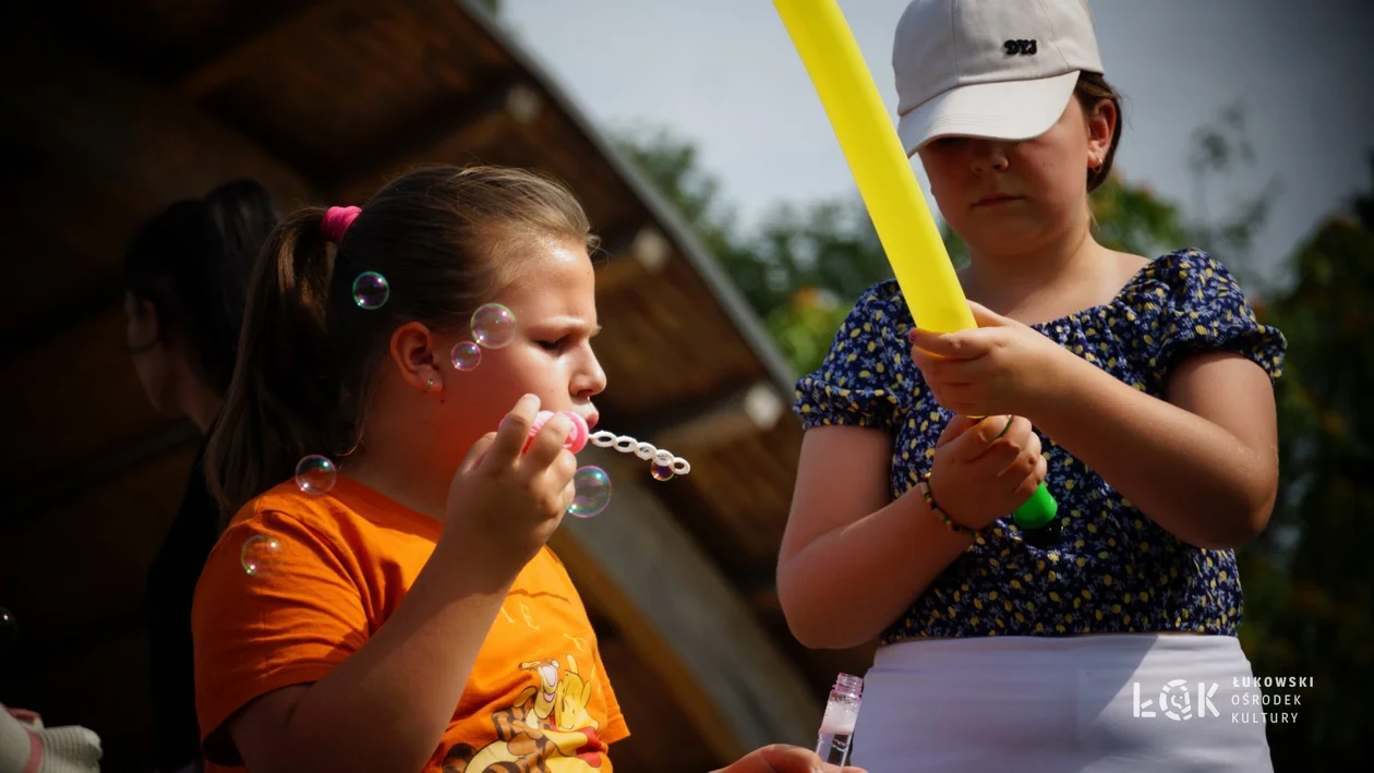 Festiwal Balonów, Baniek Mydlanych i Kolorów w Parku Miejskim w Łukowie