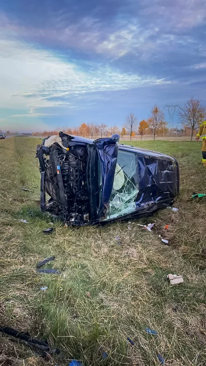 Kolizja na drodze kespresowej S12