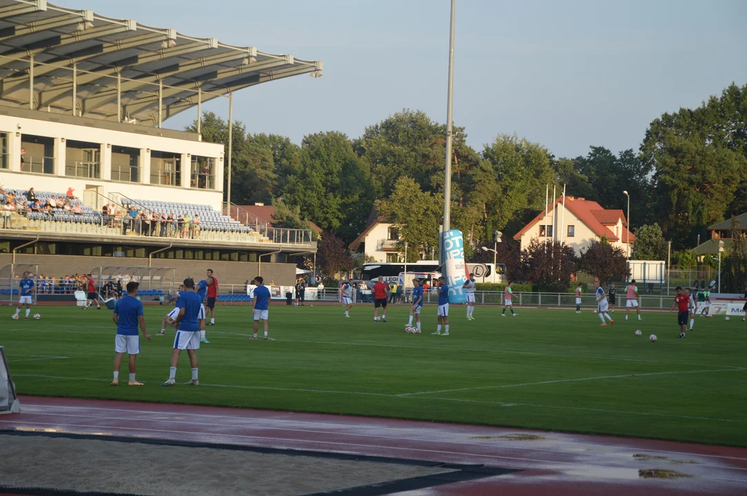 Mecz Wisły Puławy z Legią Warszawa