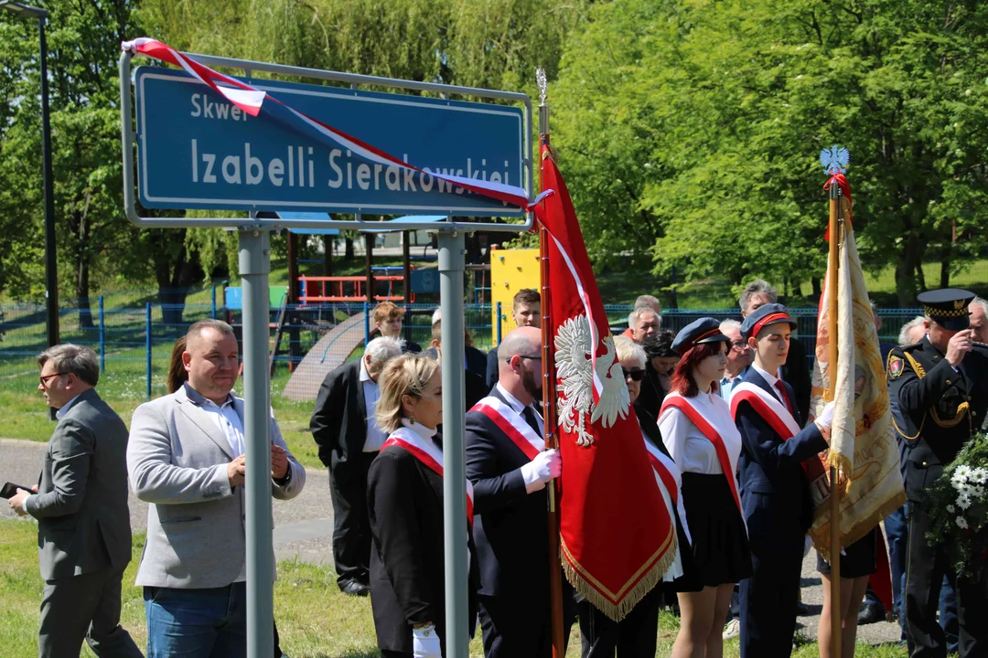 Otwarcie skweru im. Izabelli Sierakowskiej w Lublinie